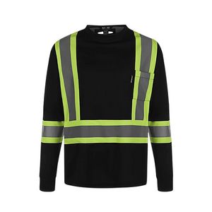 000923 Lookout Adult Long Sleeve Hi-Vis T-Shirt