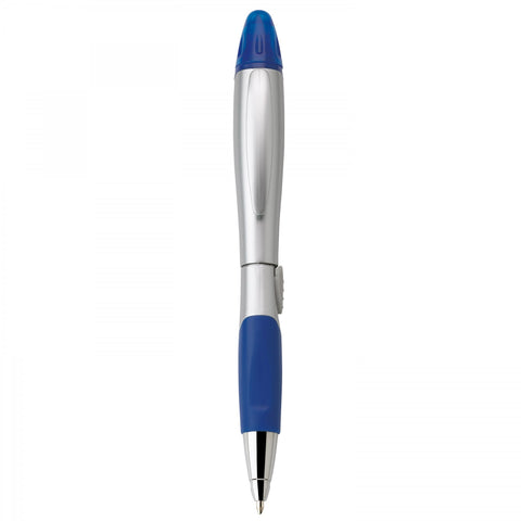 Silver Blossom Ballpoint Penhighlighter