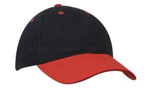 000953 Brushed Heavy Cotton 6 Panel Cap