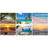 Beaches Spiral Wall Calendar