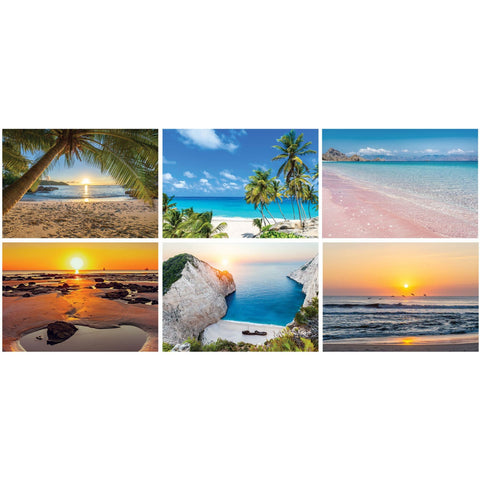 Beaches Spiral Wall Calendar
