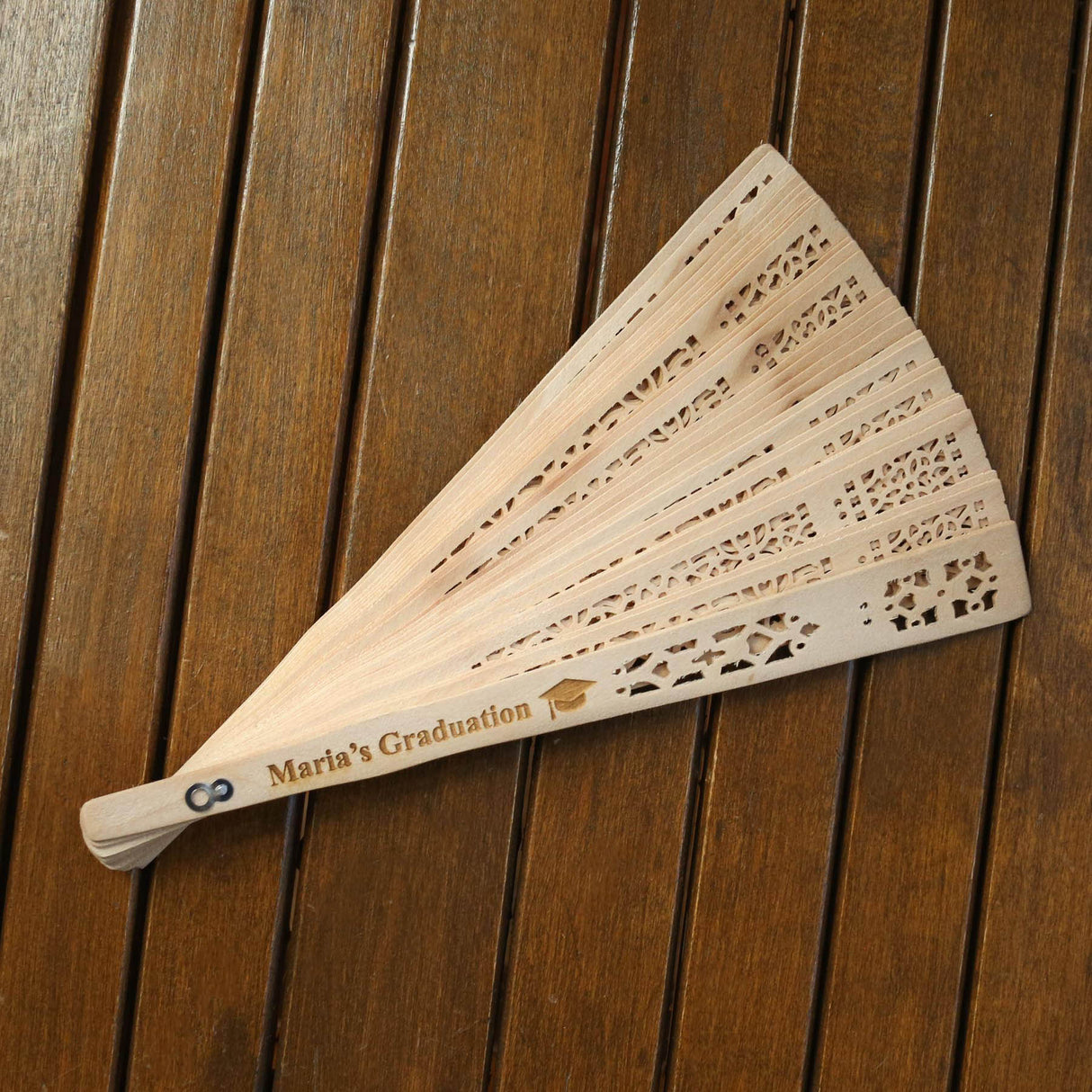Dynasty Wood Hand Fan