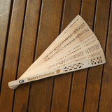 Dynasty Wood Hand Fan