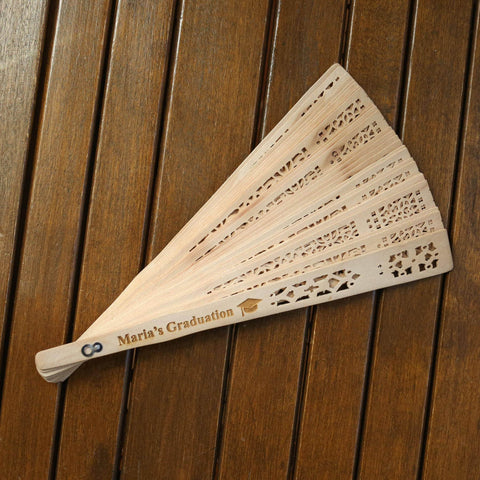 Dynasty Wood Hand Fan