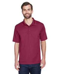 ULTRACLUB Men's Cool & Dry Mesh Piqué Polo