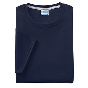 Deep Navy Blue Blank Flat View