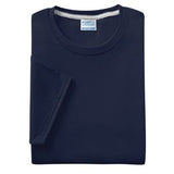 Deep Navy Blue Blank Flat View