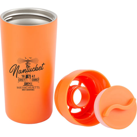 Maddie Recycled Vacuum Tumbler w/ 360 Lid 16oz