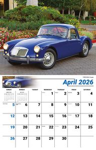 Galleria Wall Calendar 2026 Classic Cars