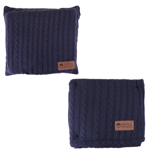 Sweater Weather Sherpa Blanket W/ Pillowcase