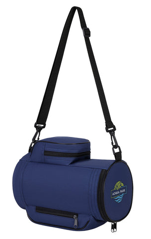 Malibu 8-Can Polyester Crossbody Cooler Bag