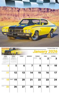 Galleria Wall Calendar 2026 Road Warriors