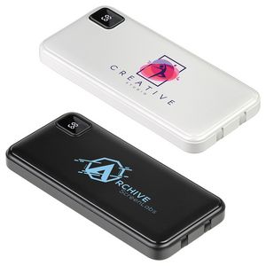 000642 Marquis 10000mAh 20W PD Power Bank with Built-In Cables