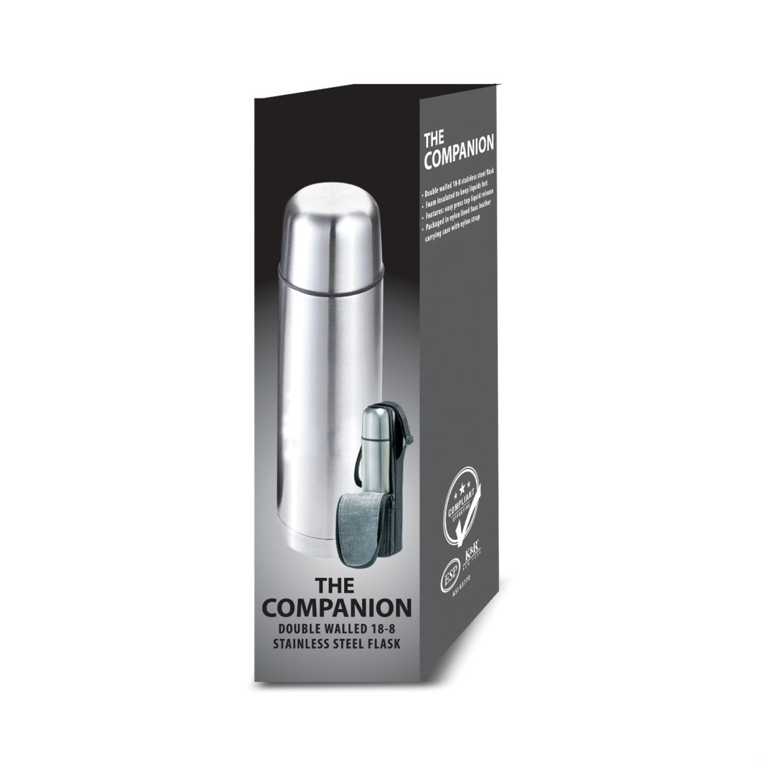 Companion Flask with Case - 16oz