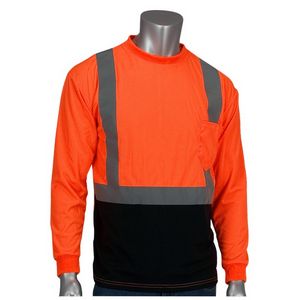 Orange/Black/Silver Blank Front View