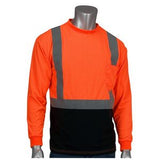 Orange/Black/Silver Blank Front View