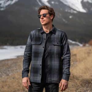 000846 Stormtech Men's Highland Plaid Shacket