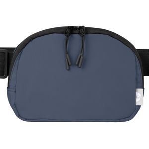 Taiga rPET Nylon Zippered Waist Bag - 40 oz - Heat Transfer