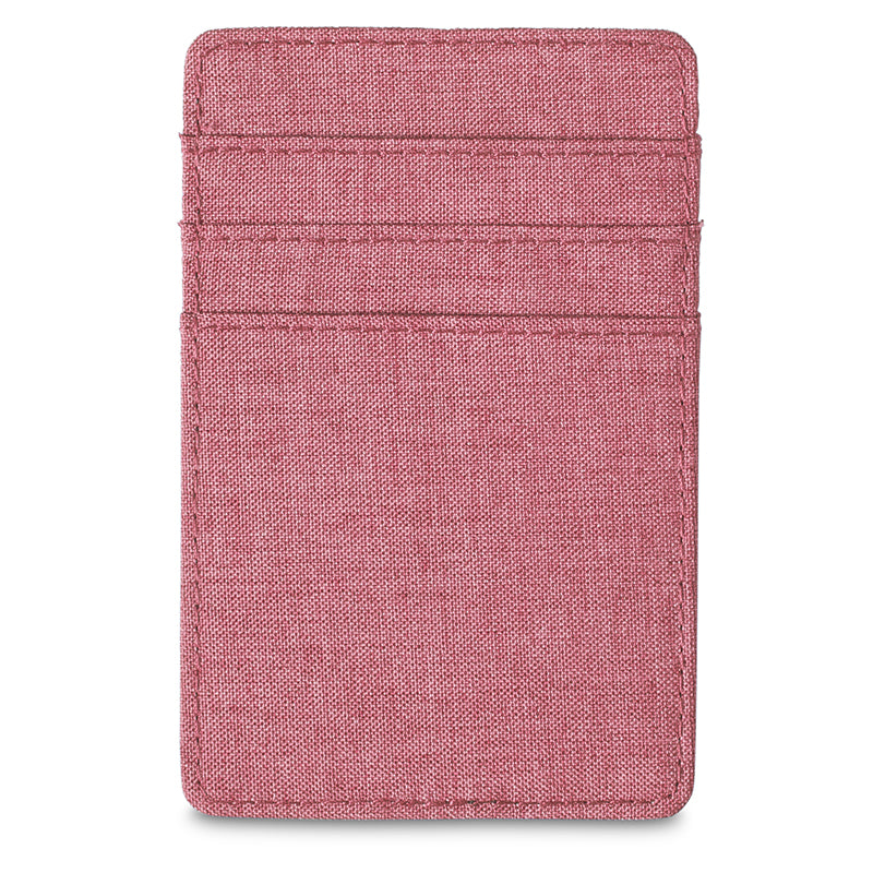Heathered RFID Wallet w/6 Card Pockets