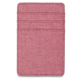 Heathered RFID Wallet w/6 Card Pockets