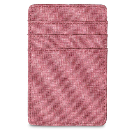 Heathered RFID Wallet w/6 Card Pockets