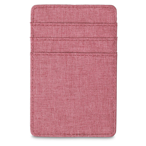 Heathered RFID Wallet w/6 Card Pockets