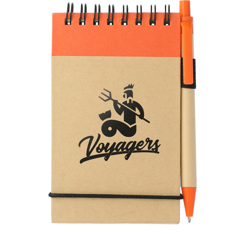 5'' x 4'' FSC® Mix Recycled Jotter with Pen