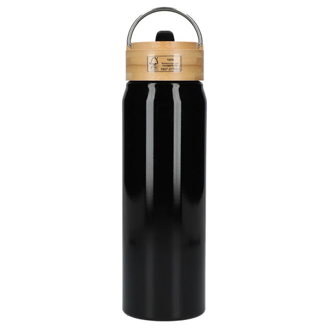 Billy 26oz Eco-Friendly Aluminum Bottle W/ FSC® 100% Bamboo Lid