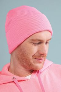 Blaze Intense Colors Acrylic Knit Cuff Toque