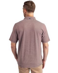 Cutter & Buck Forge Eco Double Stripe Stretch Recycled Mens Big &Tall Polo