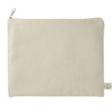 Organic 8oz Cotton Flat Travel Pouch