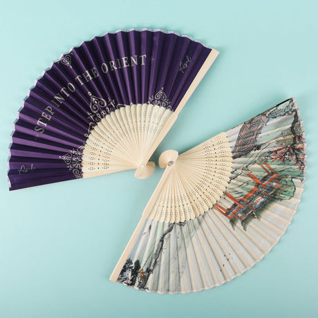 Printed Dynasty Hand Fan