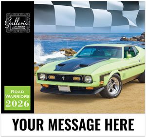 Galleria Wall Calendar 2026 Road Warriors