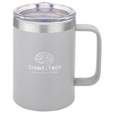 Gray/Clear/Silver Logo Front View