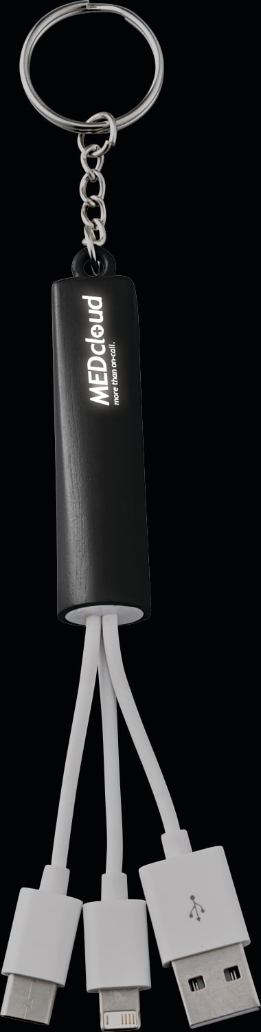 Route Light Up Logo 3-in-1 Cable