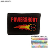 000571 Microfiber Moisture Wicking, Cooling, Sports Suede Towel, 12x18, Sublimated Edge to Edge