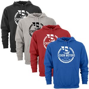 M&O Unisex Pullover Hoodie Screened
