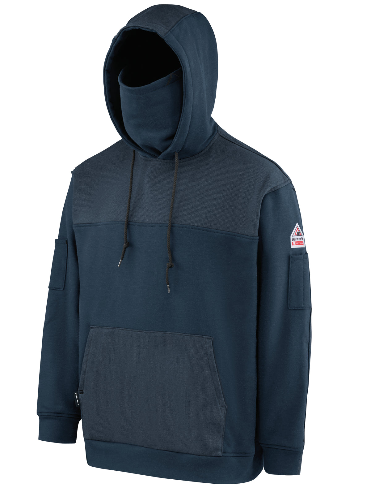 Bulwark® Men's FR Fleece Hoodie with Built-In Balaclava