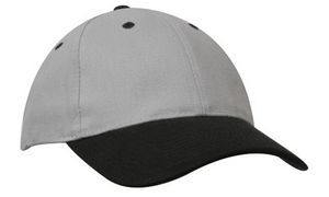 000953 Brushed Heavy Cotton 6 Panel Cap