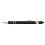 000792 Ellipse Softy w/Stylus - Laser Engraved - Metal Pen
