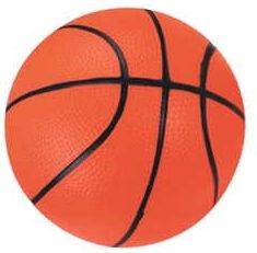 Rubber Bouncing Basketball (4 1/2