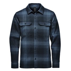 000846 Stormtech Men's Highland Plaid Shacket