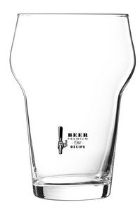 Legend 15.75oz lager clear glass