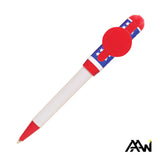 Patriotic Stars / Red (Blank)