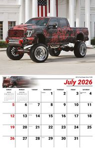 Galleria Wall Calendar 2026 Pumped Up Pickups