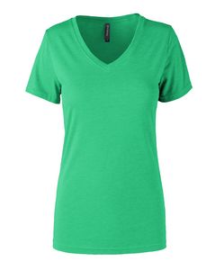 PRIMEASE® Ladies' Short Sleeve V-Neck Tee Shirt