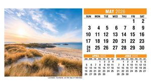 Galleria Sun, Sand & Surf Desk Tent Calendar