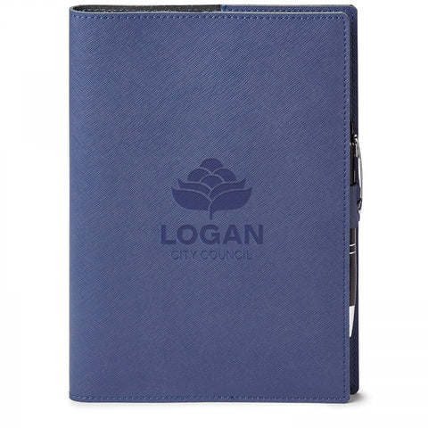 Genuine Leather Refillable Journal Combo