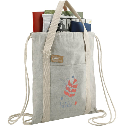Repose 5oz Recycled Cotton Drawstring Bag