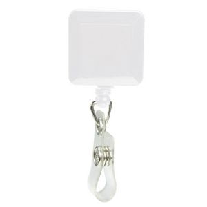 Retractable Badge Holder with Pad Print Imprint